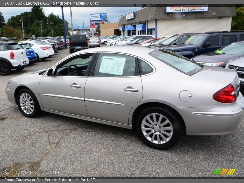 Sandstone Metallic / Gray 2007 Buick LaCrosse CXS