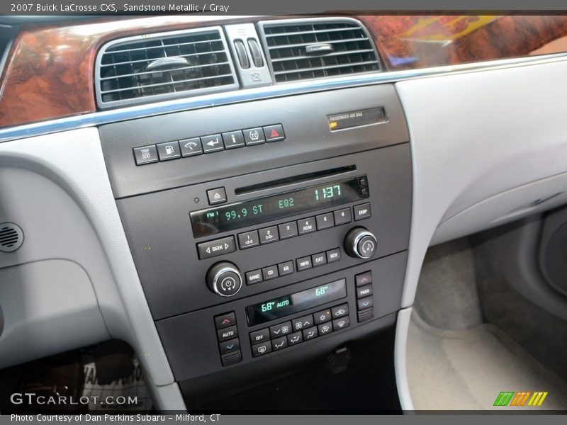 Sandstone Metallic / Gray 2007 Buick LaCrosse CXS