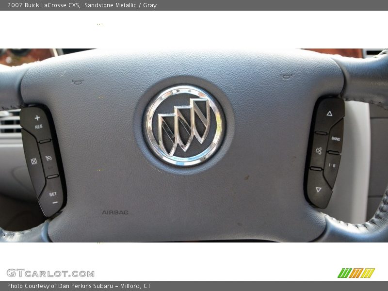 Sandstone Metallic / Gray 2007 Buick LaCrosse CXS