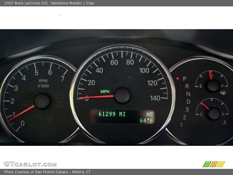 Sandstone Metallic / Gray 2007 Buick LaCrosse CXS