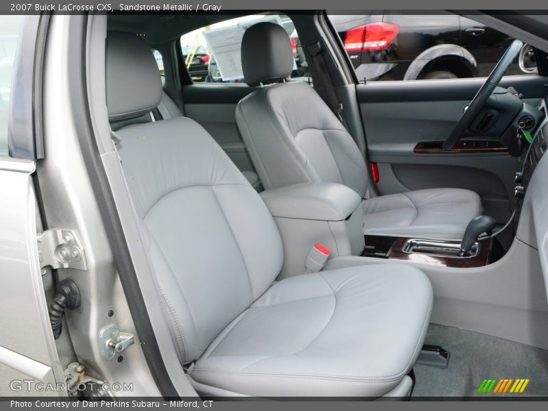 Sandstone Metallic / Gray 2007 Buick LaCrosse CXS