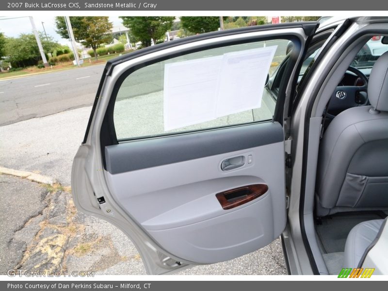 Sandstone Metallic / Gray 2007 Buick LaCrosse CXS
