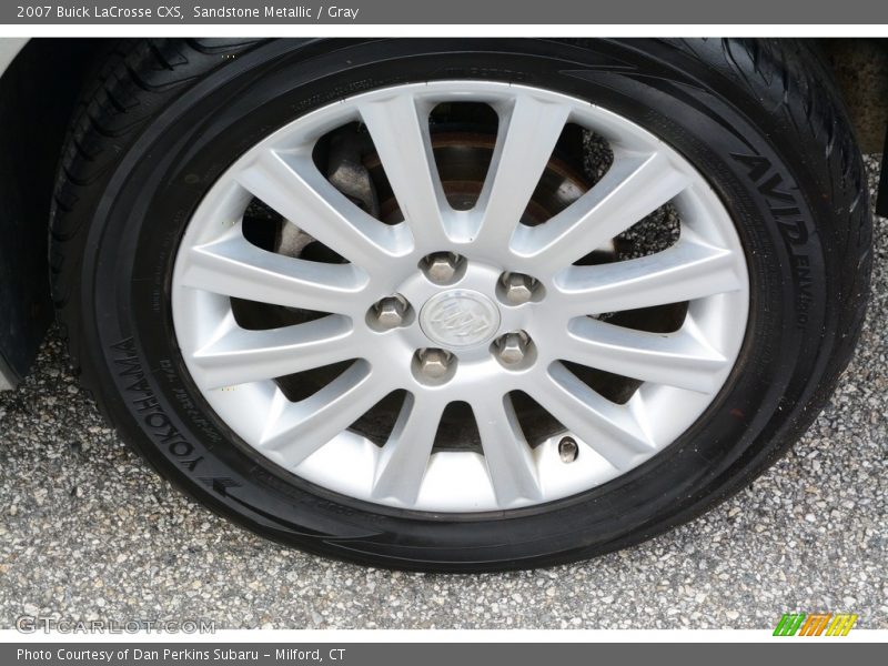 Sandstone Metallic / Gray 2007 Buick LaCrosse CXS