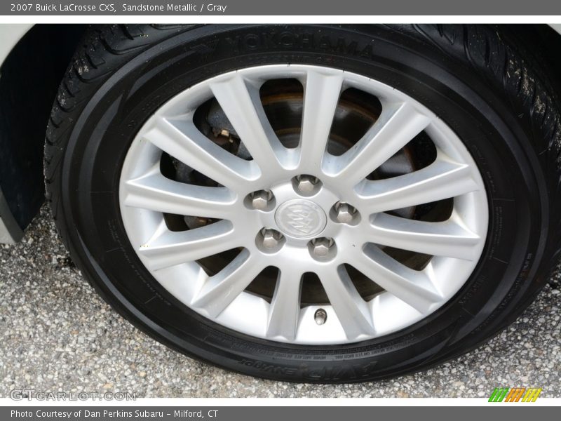 Sandstone Metallic / Gray 2007 Buick LaCrosse CXS