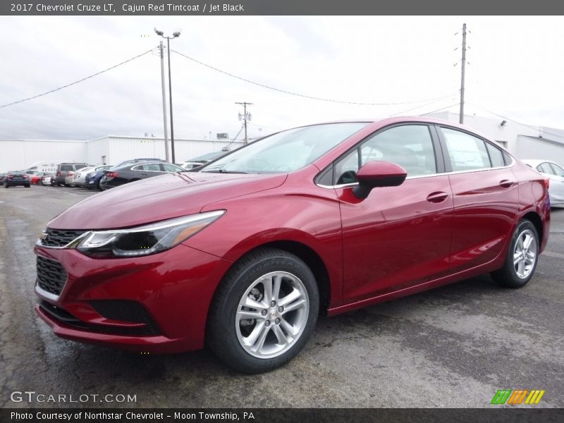 Cajun Red Tintcoat / Jet Black 2017 Chevrolet Cruze LT