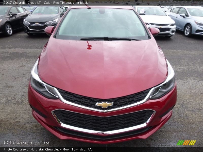 Cajun Red Tintcoat / Jet Black 2017 Chevrolet Cruze LT