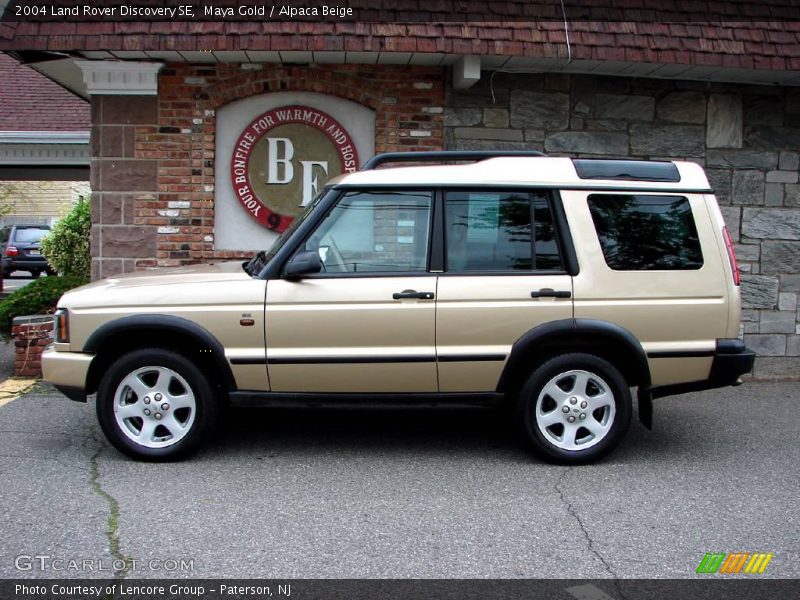 Maya Gold / Alpaca Beige 2004 Land Rover Discovery SE