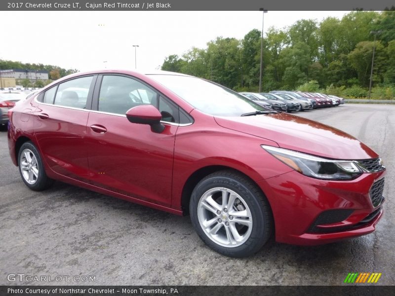 Cajun Red Tintcoat / Jet Black 2017 Chevrolet Cruze LT