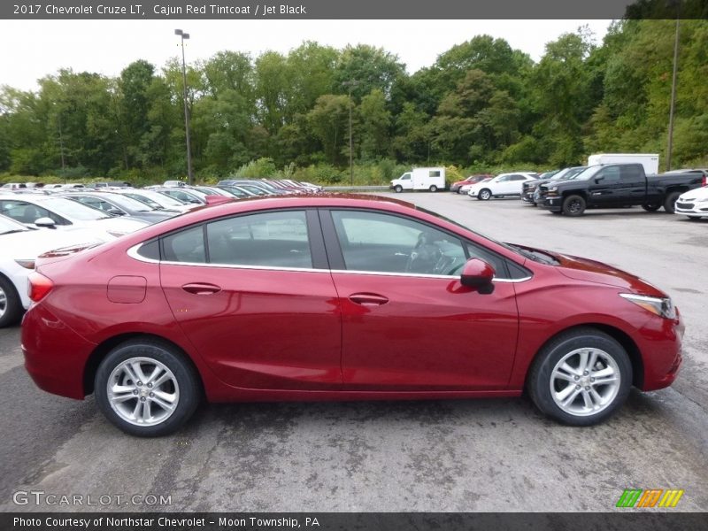 Cajun Red Tintcoat / Jet Black 2017 Chevrolet Cruze LT