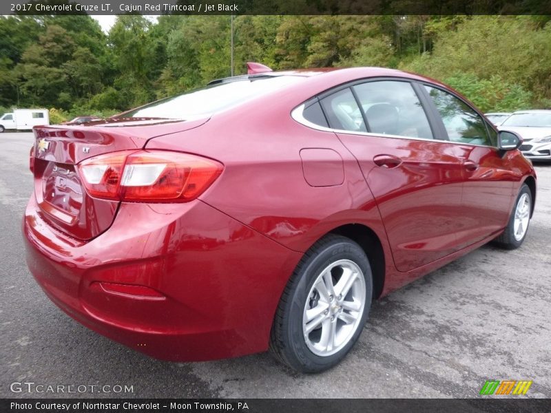 Cajun Red Tintcoat / Jet Black 2017 Chevrolet Cruze LT