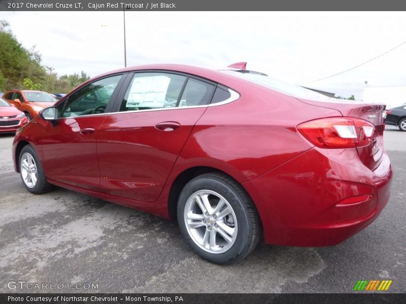 Cajun Red Tintcoat / Jet Black 2017 Chevrolet Cruze LT
