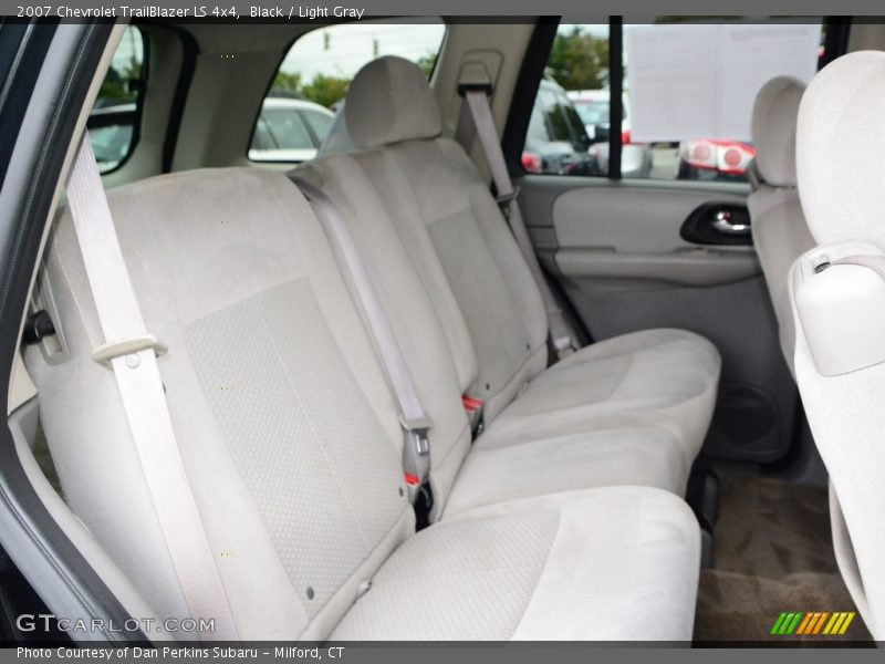 Black / Light Gray 2007 Chevrolet TrailBlazer LS 4x4