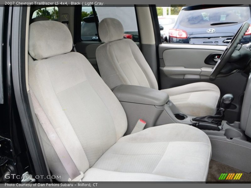 Black / Light Gray 2007 Chevrolet TrailBlazer LS 4x4