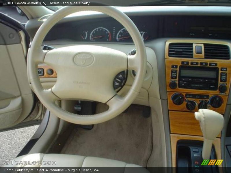 Desert Sand Mica / Ivory 2001 Toyota Avalon XLS