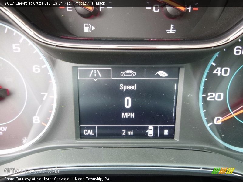 Cajun Red Tintcoat / Jet Black 2017 Chevrolet Cruze LT