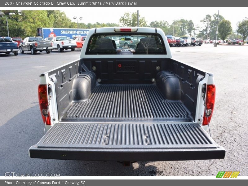 Summit White / Very Dark Pewter 2007 Chevrolet Colorado LT Crew Cab