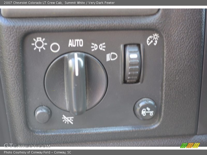 Summit White / Very Dark Pewter 2007 Chevrolet Colorado LT Crew Cab