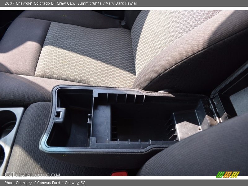Summit White / Very Dark Pewter 2007 Chevrolet Colorado LT Crew Cab