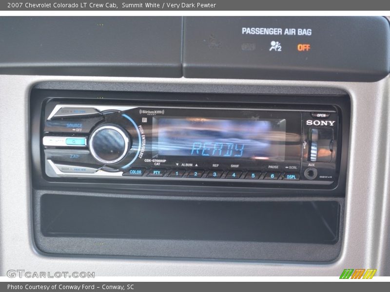 Summit White / Very Dark Pewter 2007 Chevrolet Colorado LT Crew Cab