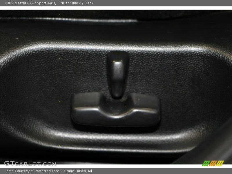 Brilliant Black / Black 2009 Mazda CX-7 Sport AWD