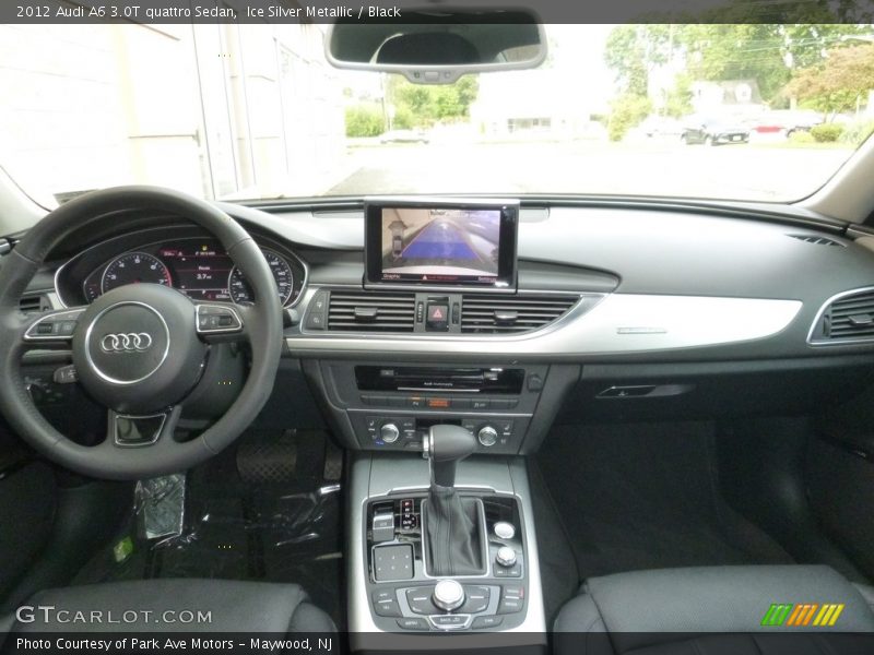 Ice Silver Metallic / Black 2012 Audi A6 3.0T quattro Sedan