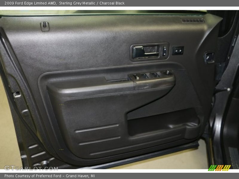 Sterling Grey Metallic / Charcoal Black 2009 Ford Edge Limited AWD