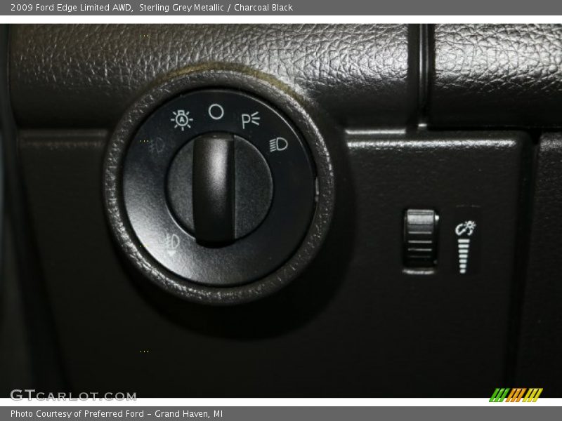 Sterling Grey Metallic / Charcoal Black 2009 Ford Edge Limited AWD
