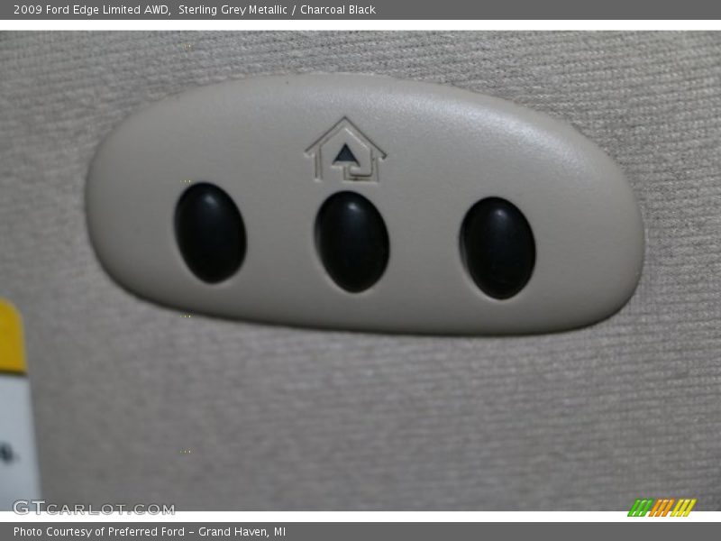 Sterling Grey Metallic / Charcoal Black 2009 Ford Edge Limited AWD