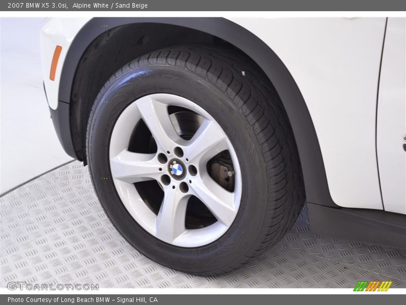 Alpine White / Sand Beige 2007 BMW X5 3.0si