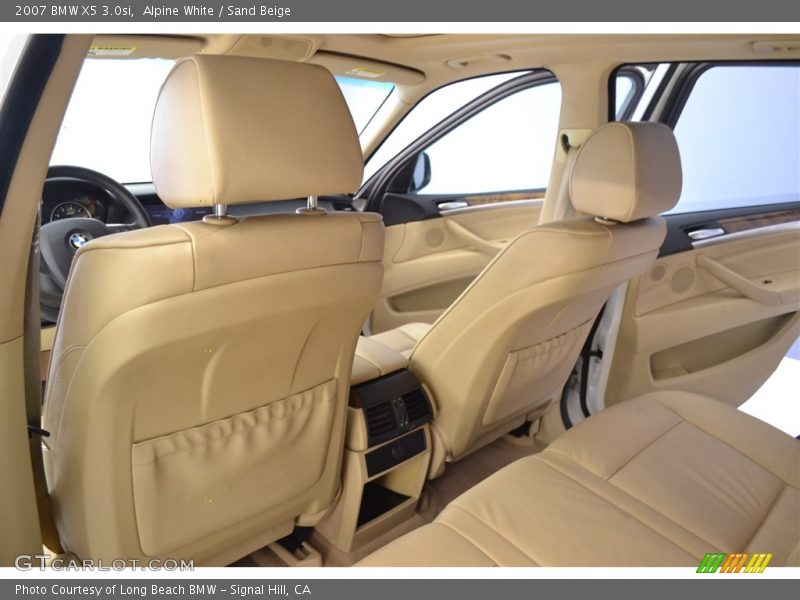 Alpine White / Sand Beige 2007 BMW X5 3.0si