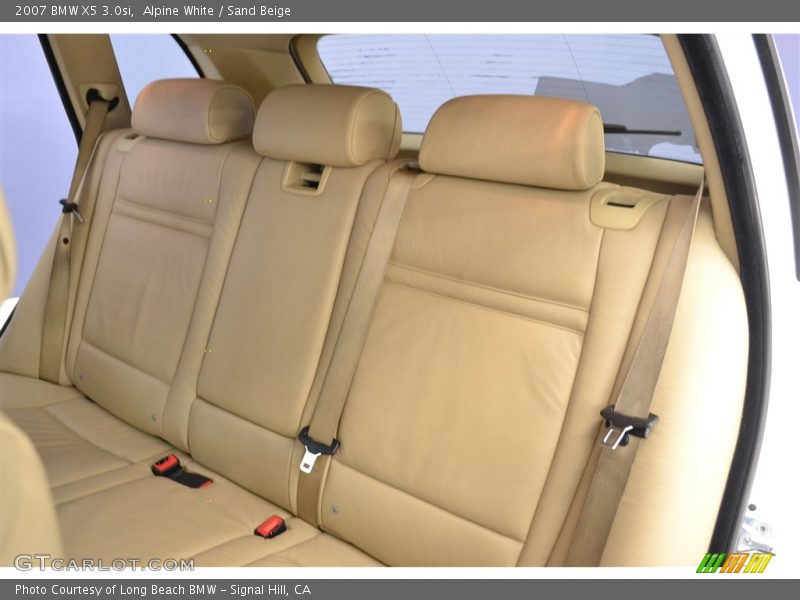Alpine White / Sand Beige 2007 BMW X5 3.0si