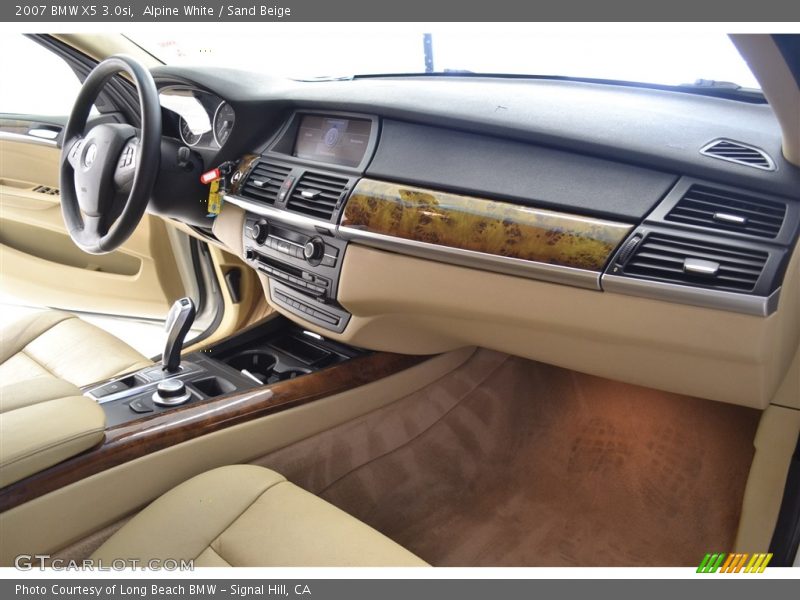 Alpine White / Sand Beige 2007 BMW X5 3.0si