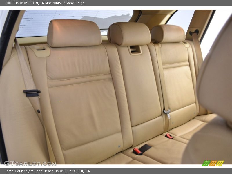 Alpine White / Sand Beige 2007 BMW X5 3.0si