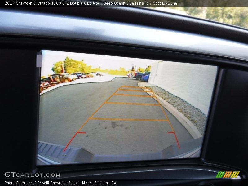 Deep Ocean Blue Metallic / Cocoa/­Dune 2017 Chevrolet Silverado 1500 LTZ Double Cab 4x4