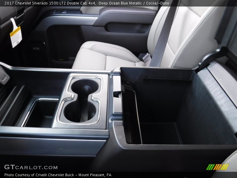 Deep Ocean Blue Metallic / Cocoa/­Dune 2017 Chevrolet Silverado 1500 LTZ Double Cab 4x4