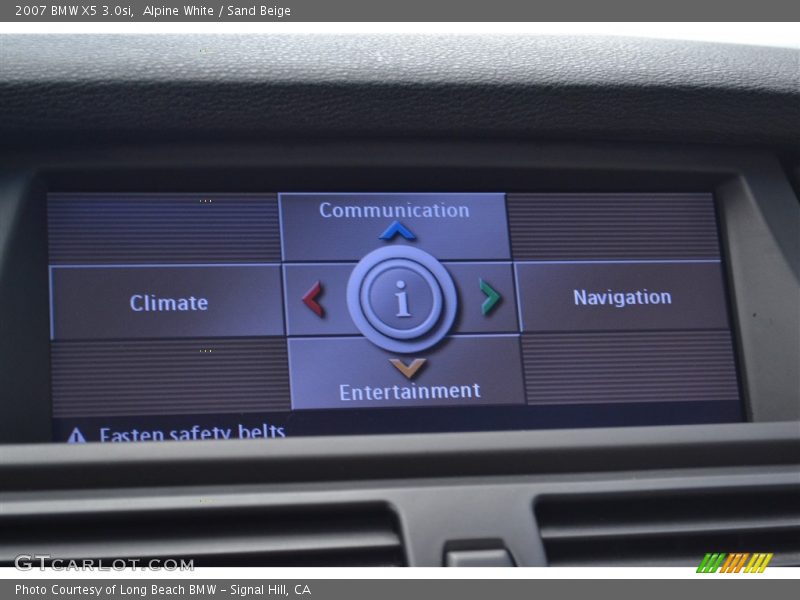 Alpine White / Sand Beige 2007 BMW X5 3.0si