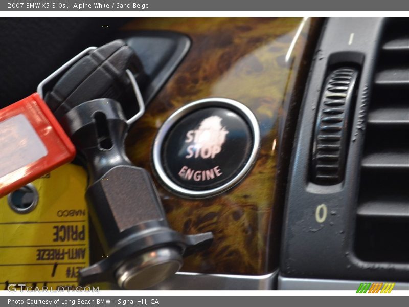 Alpine White / Sand Beige 2007 BMW X5 3.0si