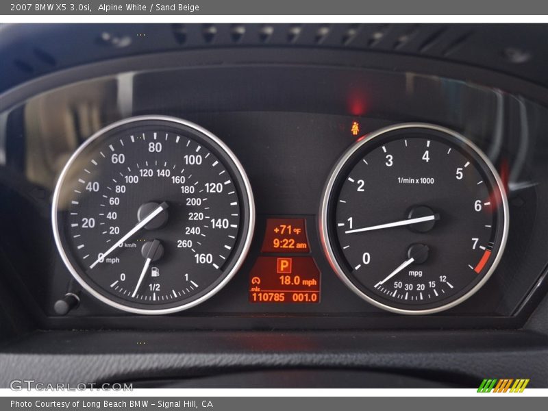 Alpine White / Sand Beige 2007 BMW X5 3.0si