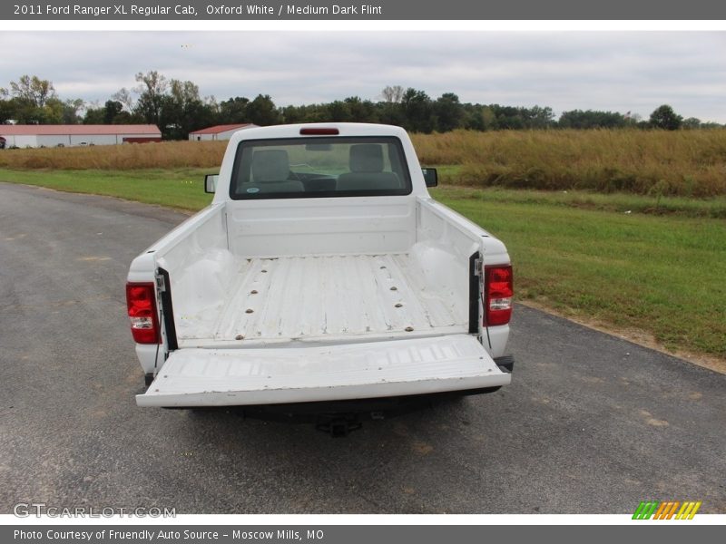 Oxford White / Medium Dark Flint 2011 Ford Ranger XL Regular Cab