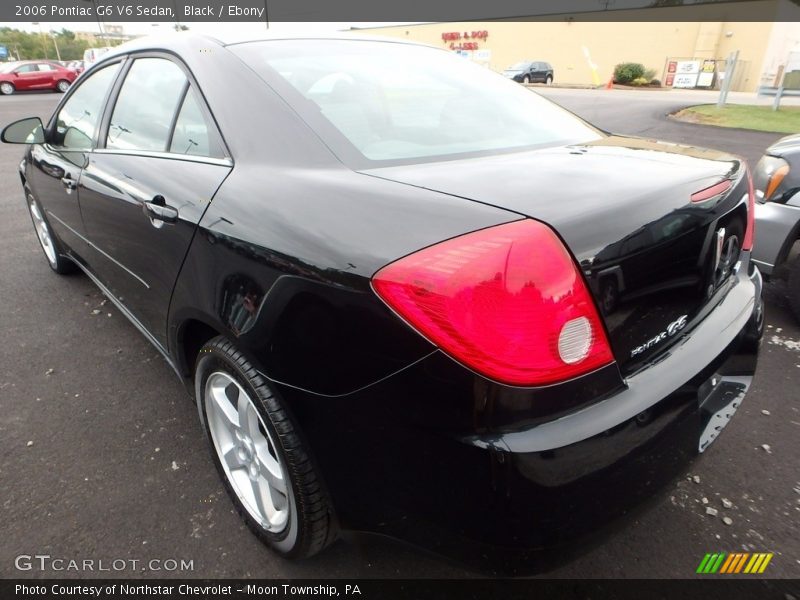 Black / Ebony 2006 Pontiac G6 V6 Sedan