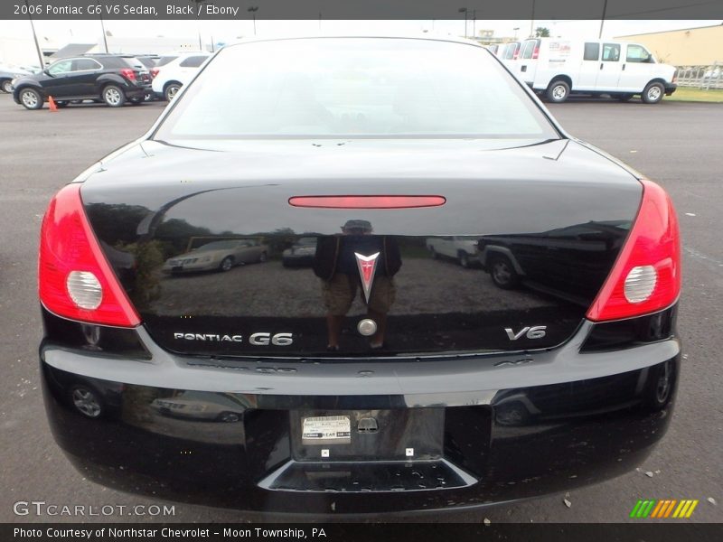 Black / Ebony 2006 Pontiac G6 V6 Sedan