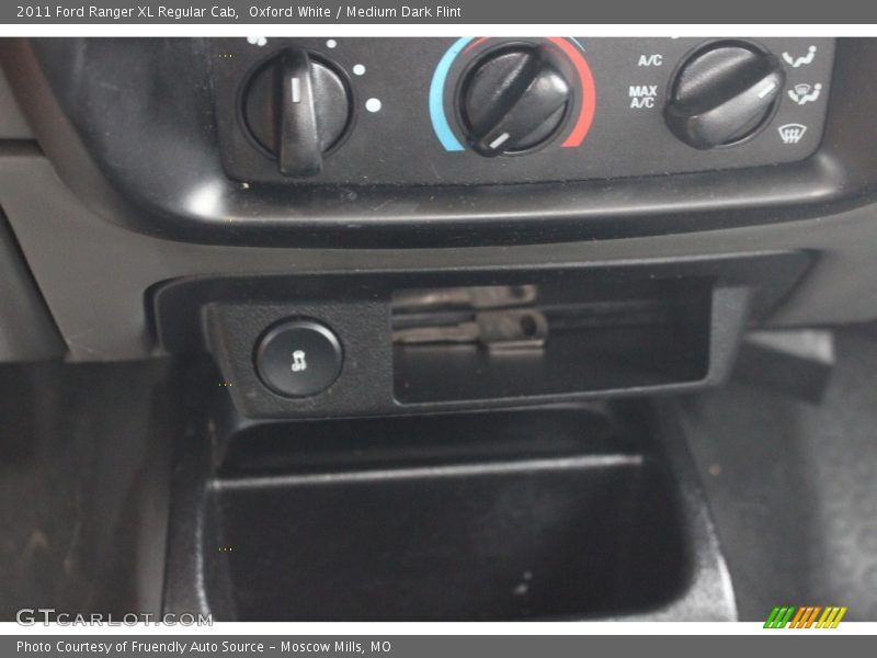 Oxford White / Medium Dark Flint 2011 Ford Ranger XL Regular Cab