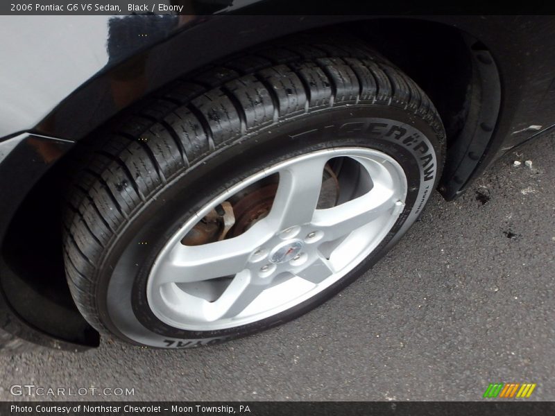 Black / Ebony 2006 Pontiac G6 V6 Sedan