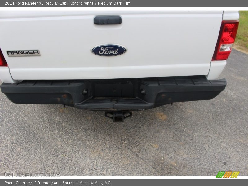 Oxford White / Medium Dark Flint 2011 Ford Ranger XL Regular Cab