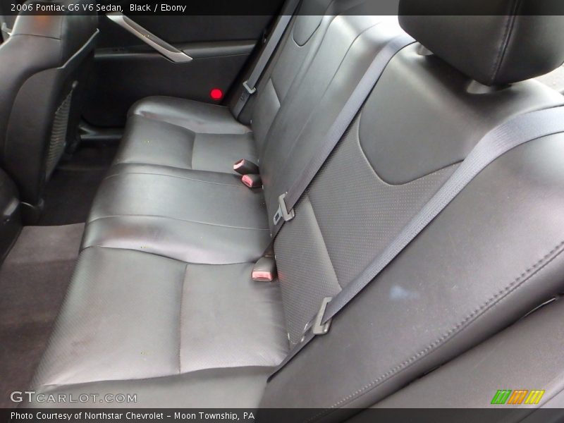 Black / Ebony 2006 Pontiac G6 V6 Sedan