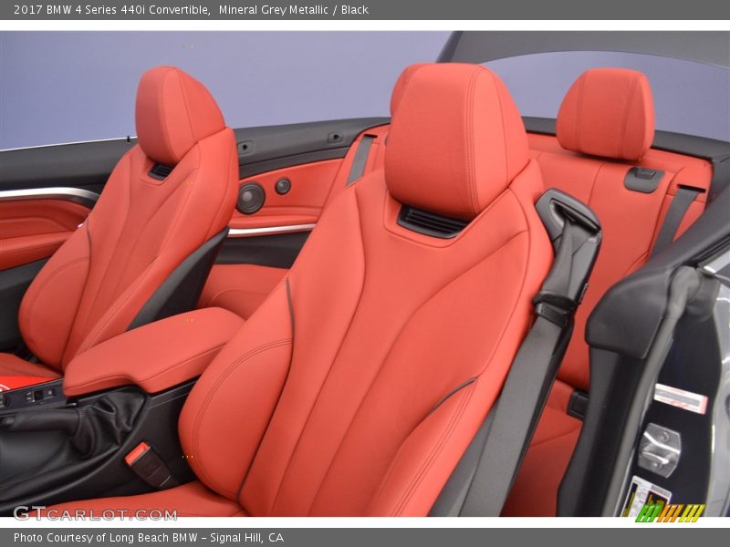 Front Seat of 2017 4 Series 440i Convertible
