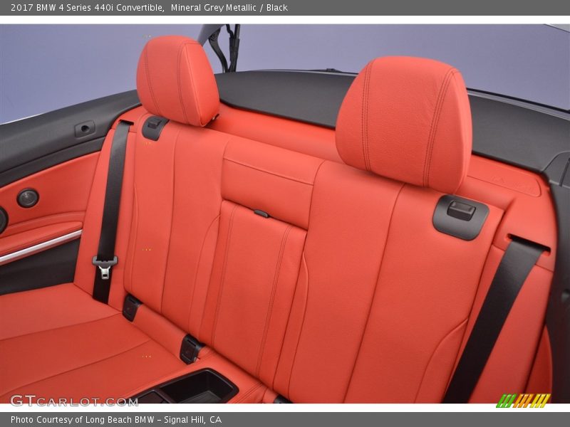 Rear Seat of 2017 4 Series 440i Convertible