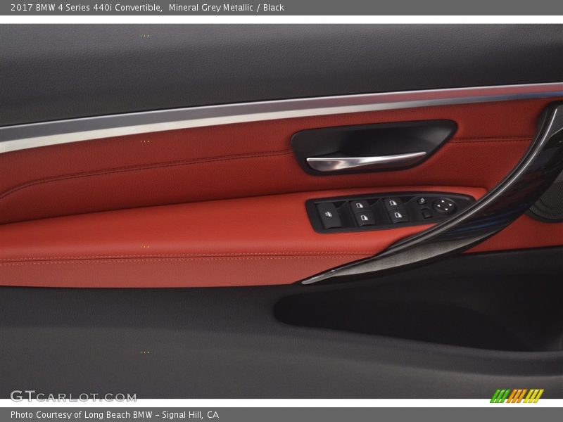 Mineral Grey Metallic / Black 2017 BMW 4 Series 440i Convertible