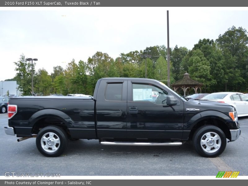 Tuxedo Black / Tan 2010 Ford F150 XLT SuperCab