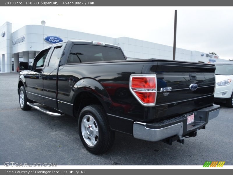 Tuxedo Black / Tan 2010 Ford F150 XLT SuperCab